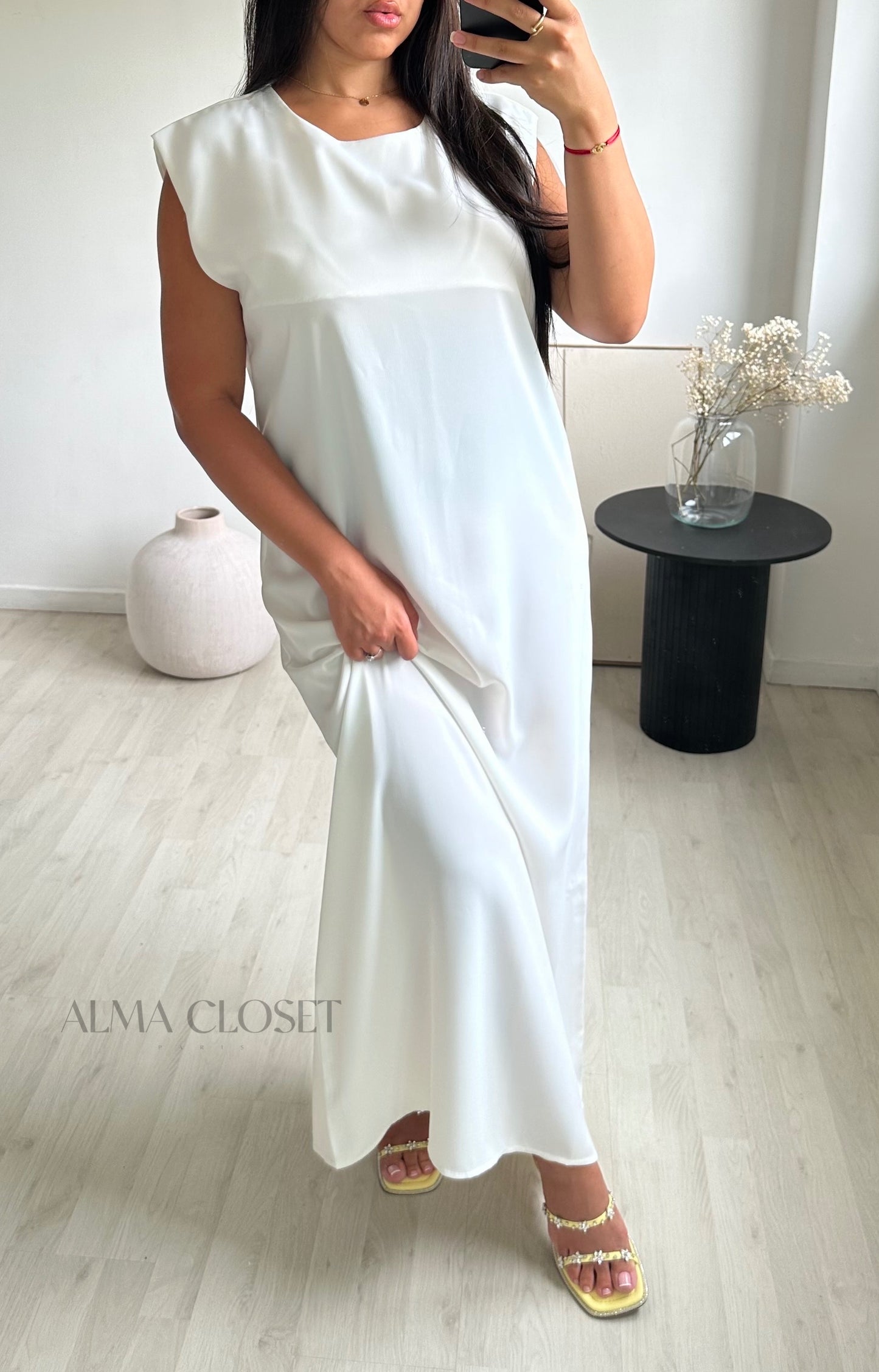 Dessous de robe 0850 | Blanc