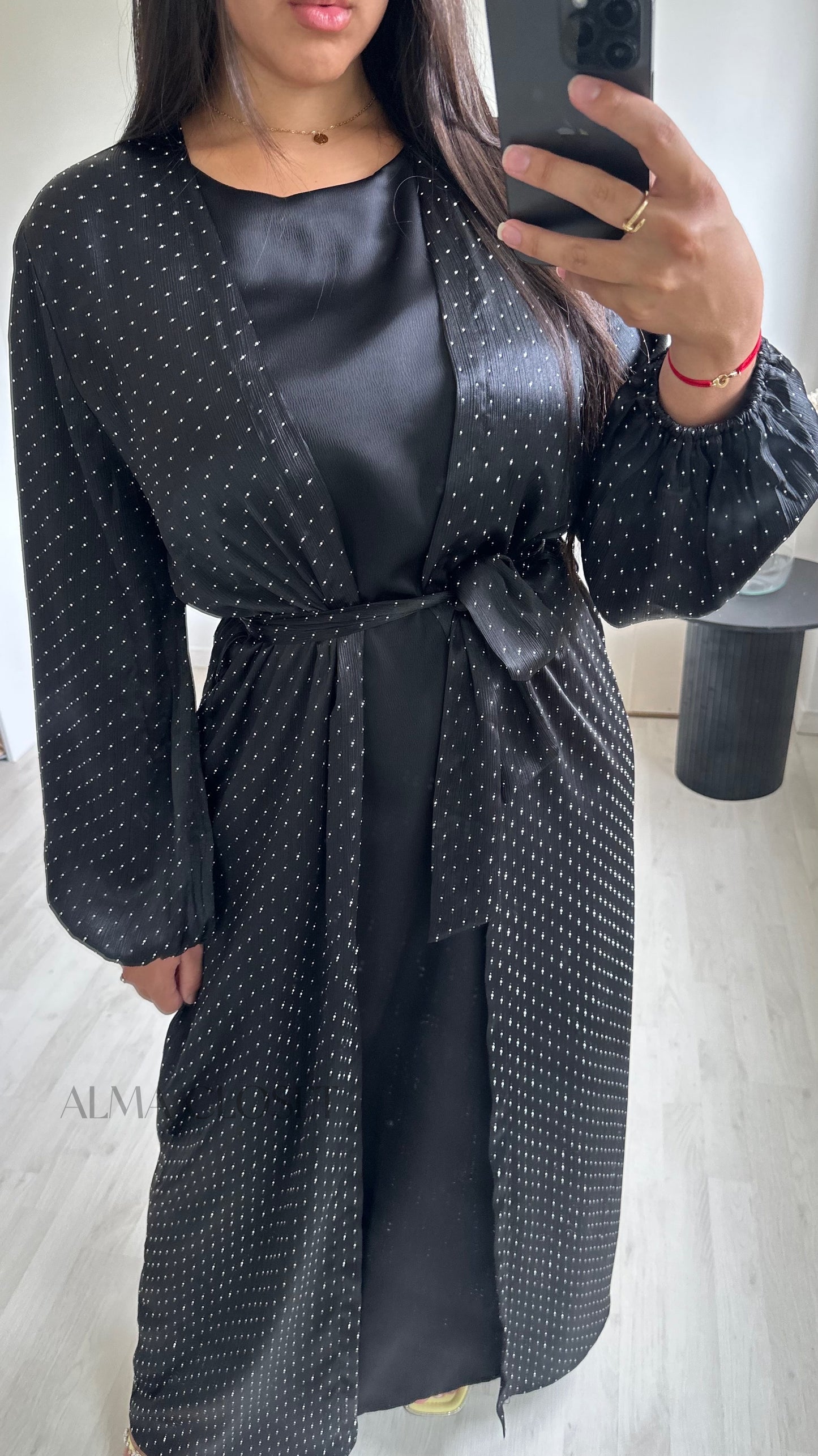 Kimono CENDRILLON H21853 | Noir