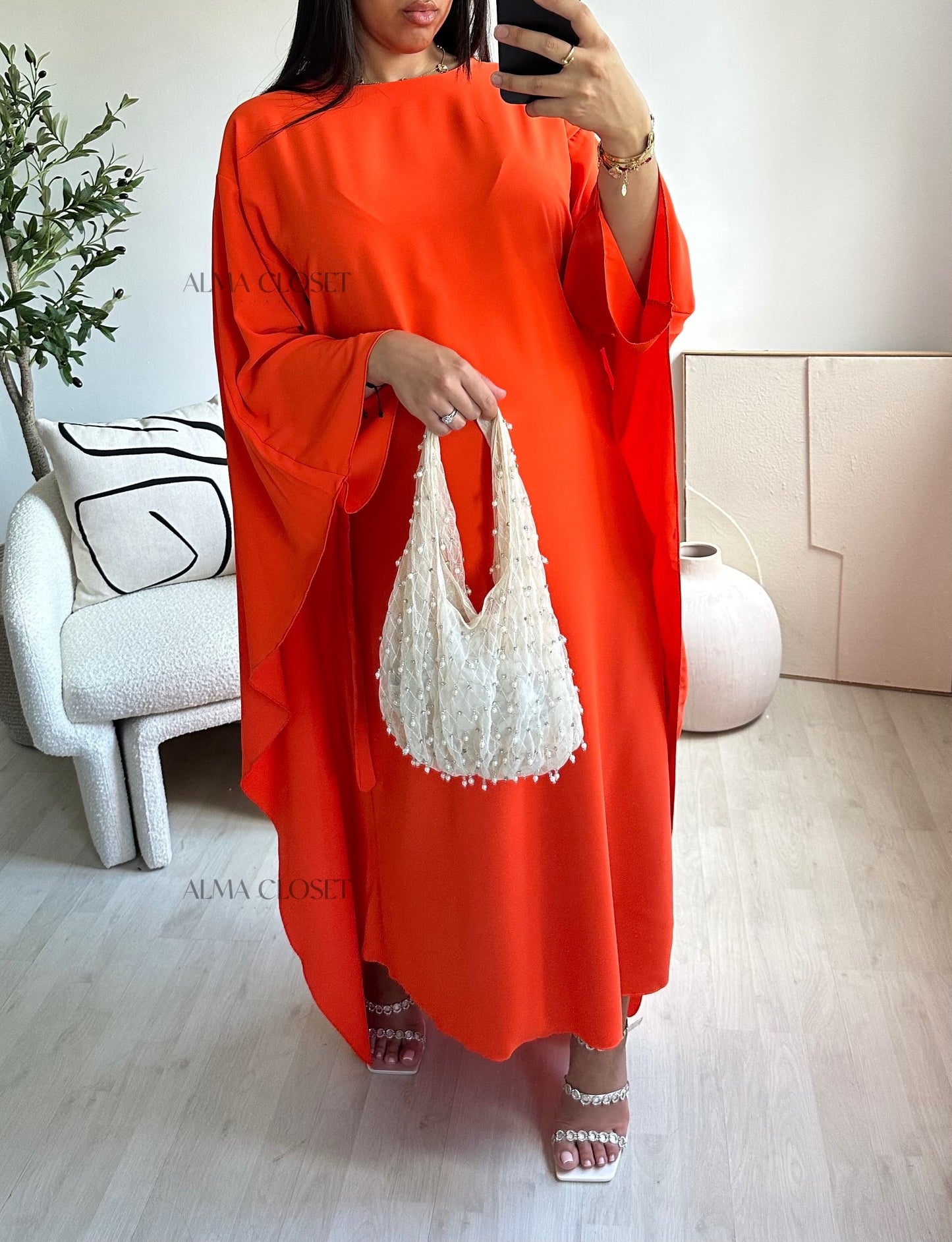 Robe SARJA 10315 | Orange sanguine