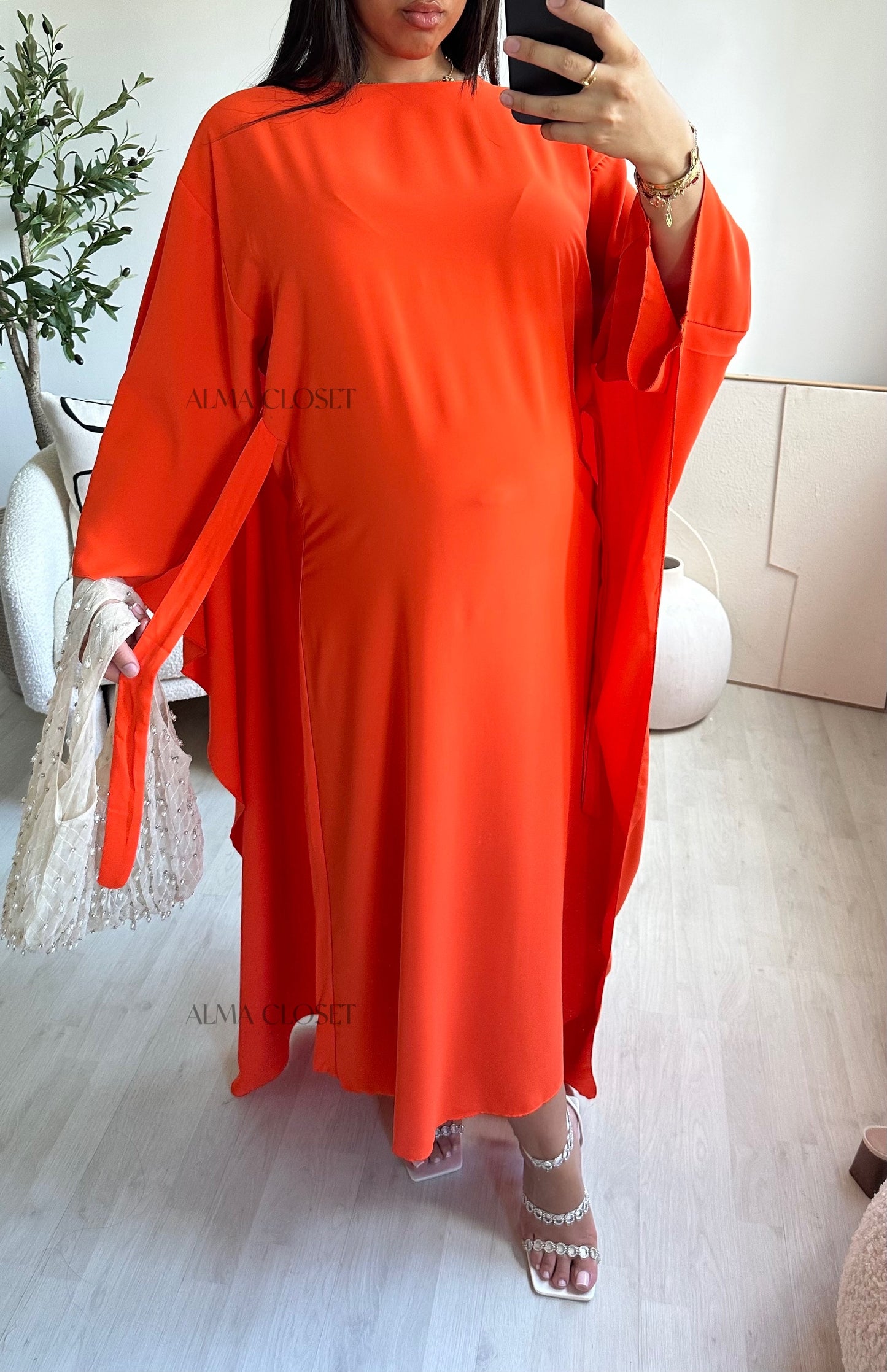 Robe SARJA 10315 | Orange sanguine