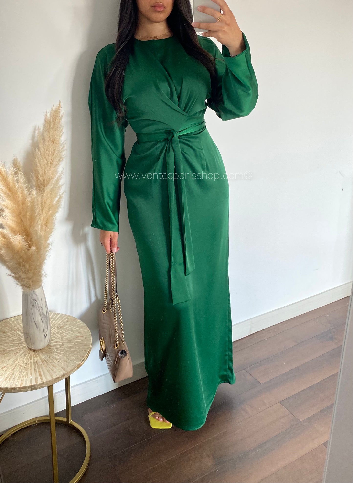 DAENERYS Kleid - Smaragdgrün
