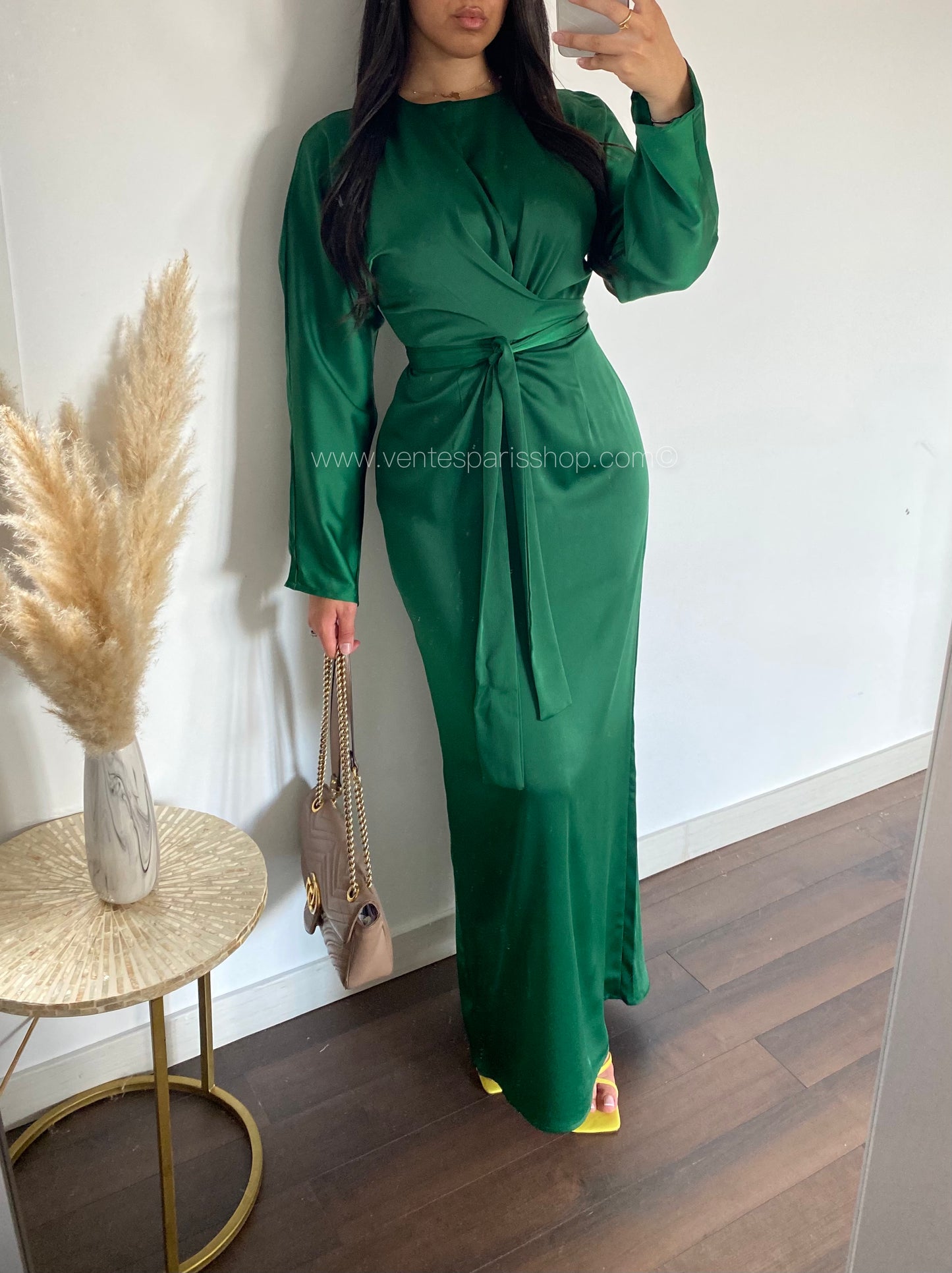 DAENERYS Kleid - Smaragdgrün