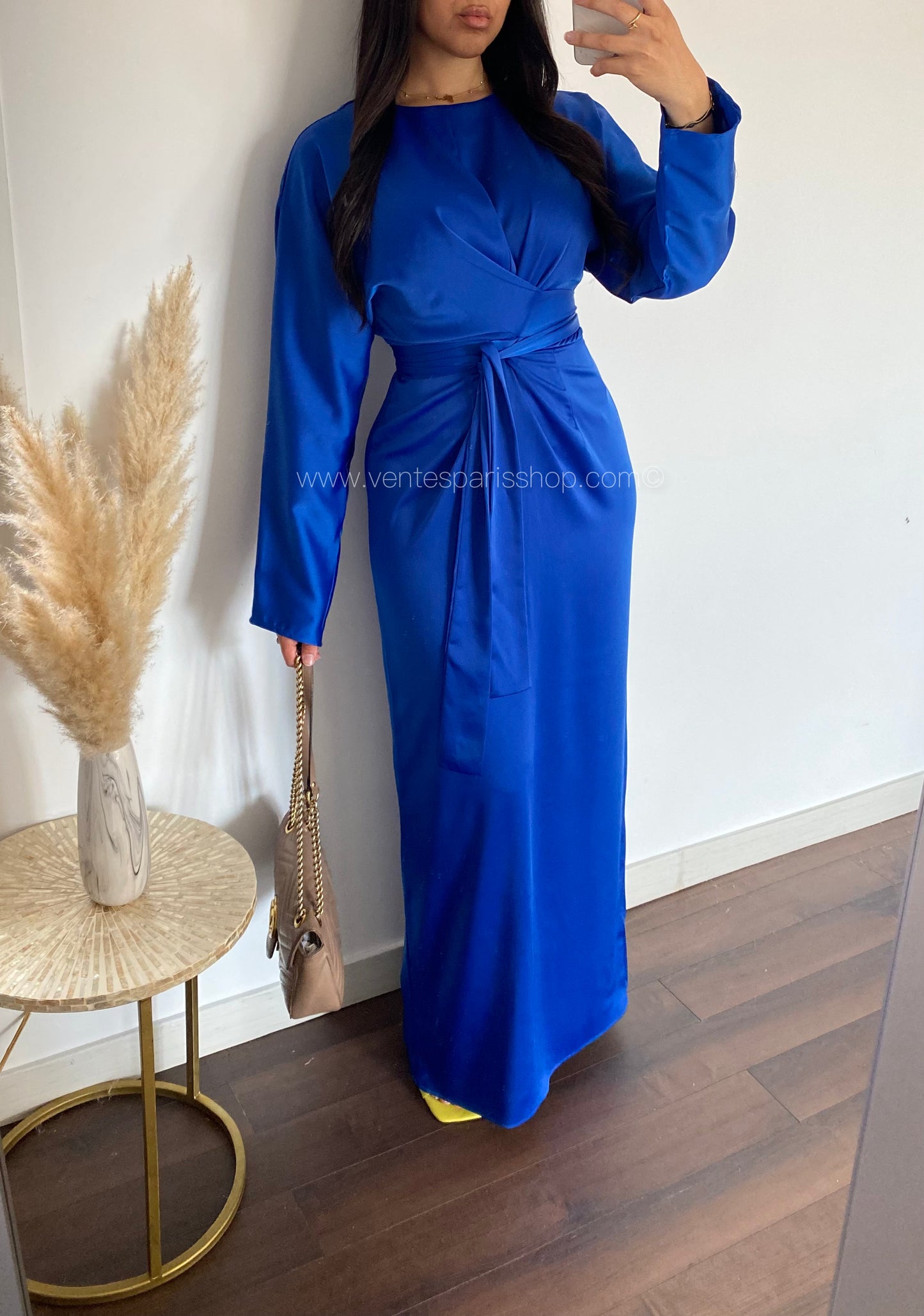 DAENERYS dress - Royal blue
