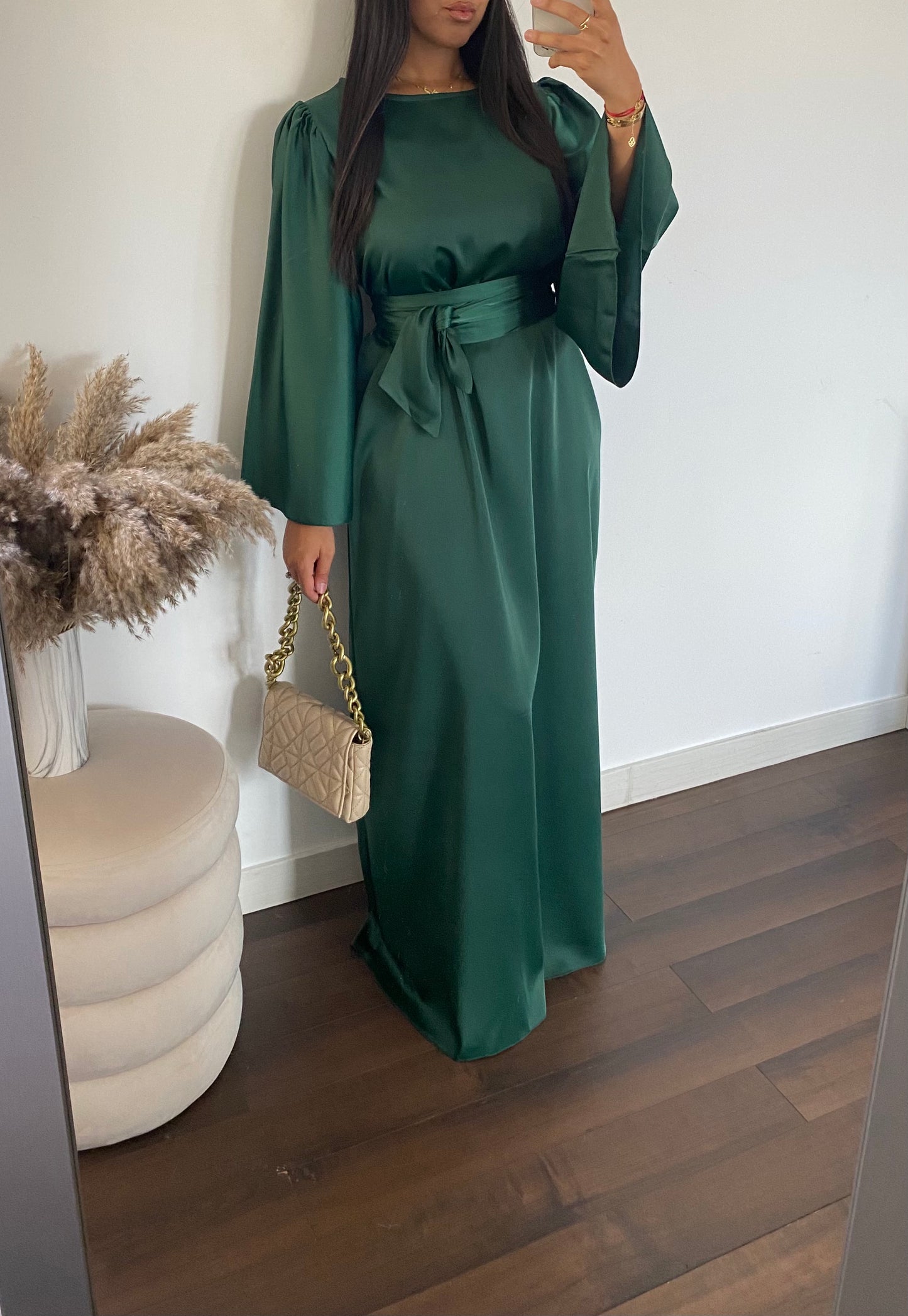 Kleid CREATION BY ALMA | Smaragdgrün