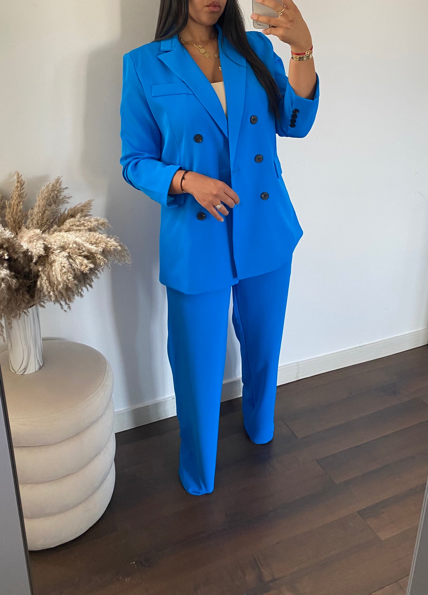 Gänseblümchen-Anzug - Elektrisches Blau