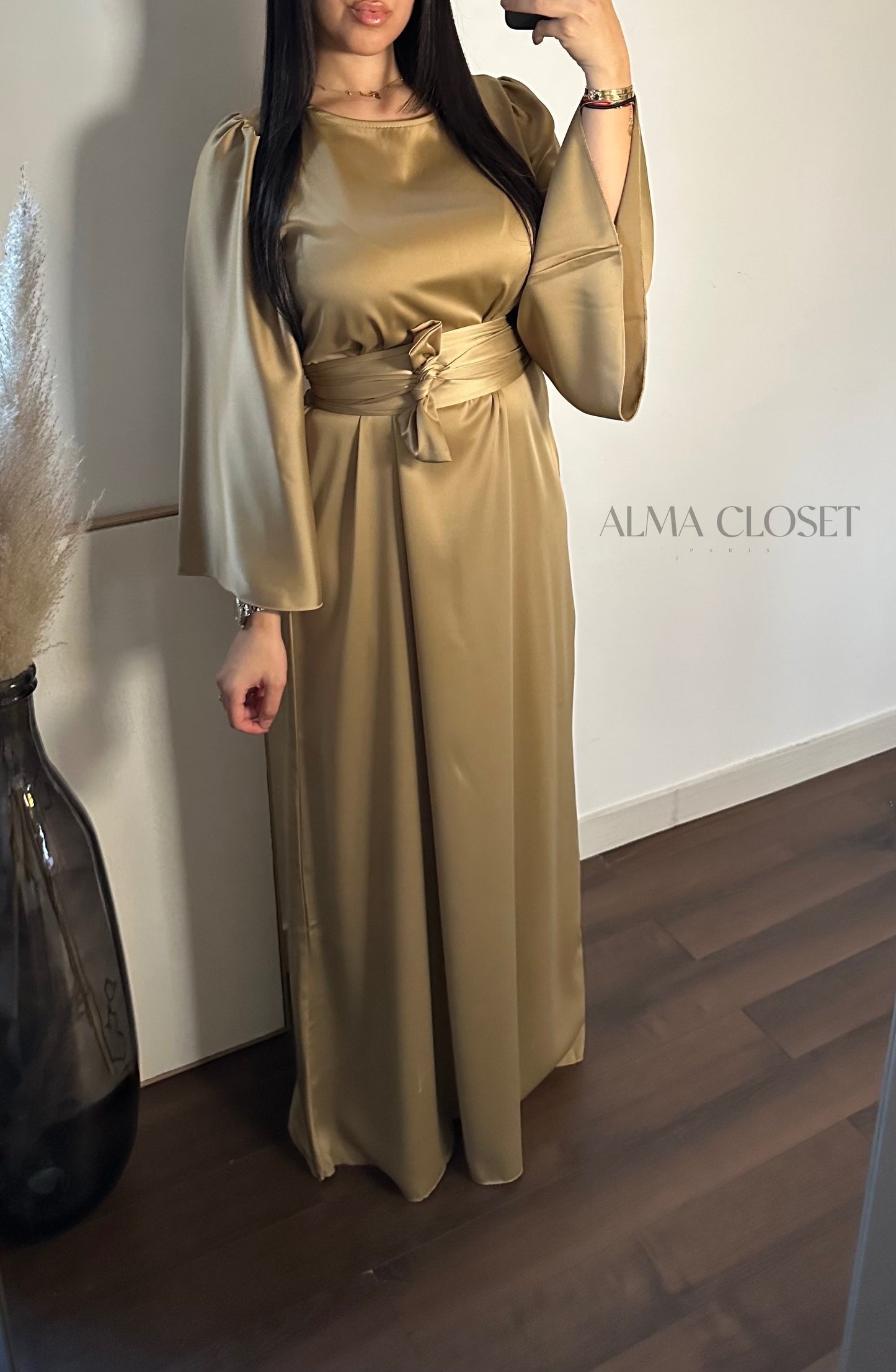 Kleid CREATION BY ALMA | Senf