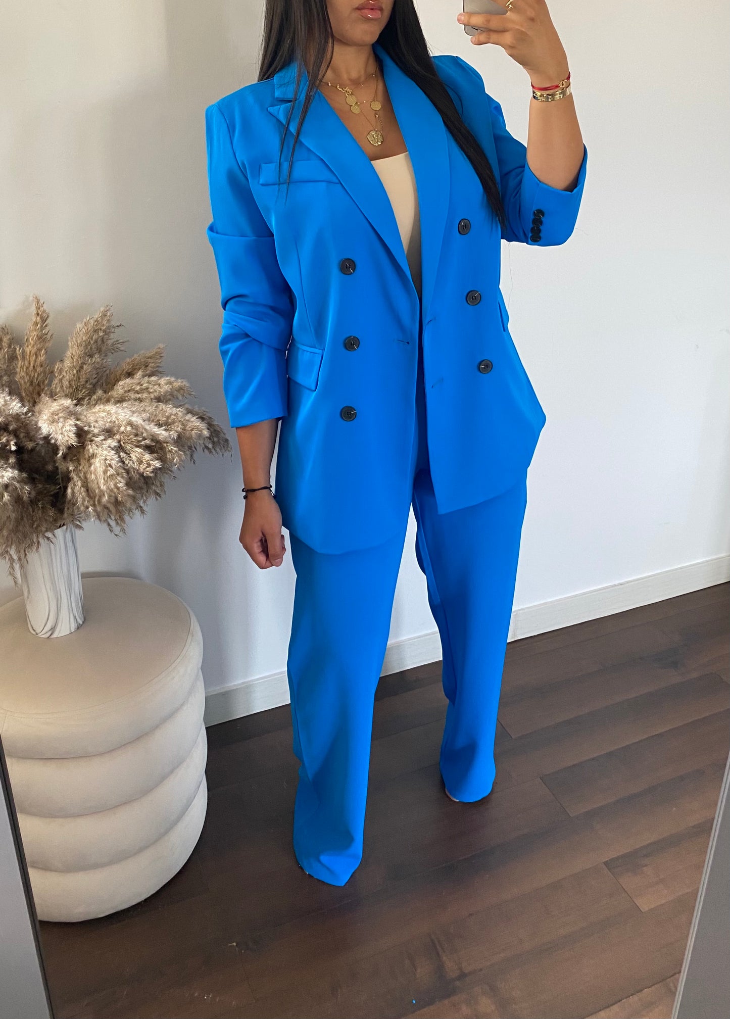 Gänseblümchen-Anzug - Elektrisches Blau